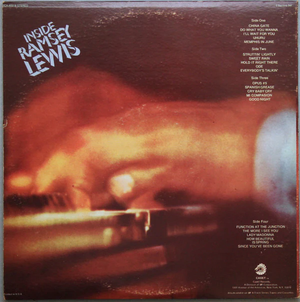 Ramsey Lewis - Inside Ramsey Lewis (2xLP, Comp, Pit) (Very Good Plus (VG+)) - Image 4