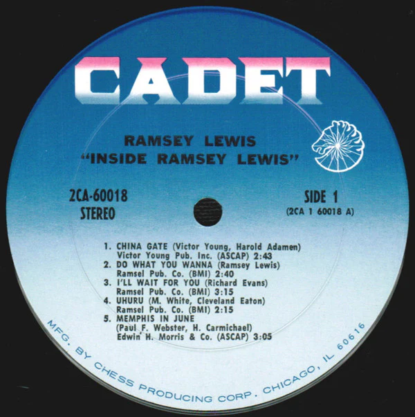 Ramsey Lewis - Inside Ramsey Lewis (2xLP, Comp, Pit) (Very Good Plus (VG+)) - Image 5