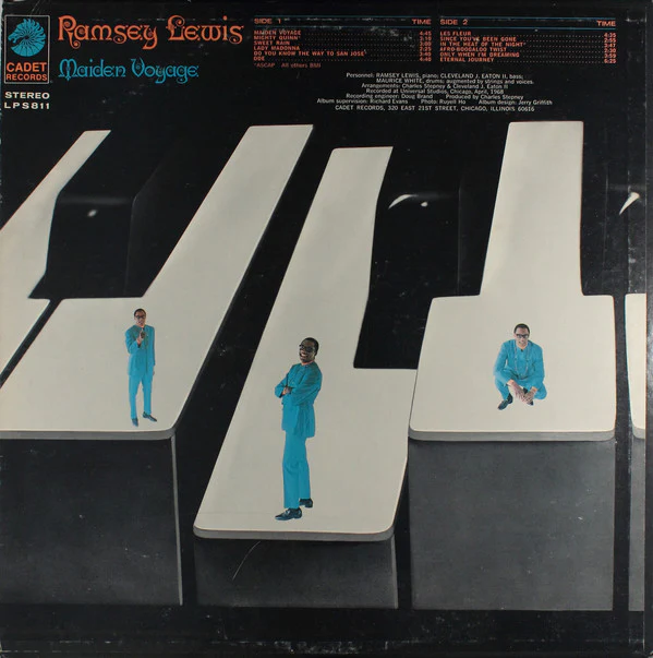 Ramsey Lewis - Maiden Voyage (LP, Album, Ind) (Very Good (VG)) - Image 2