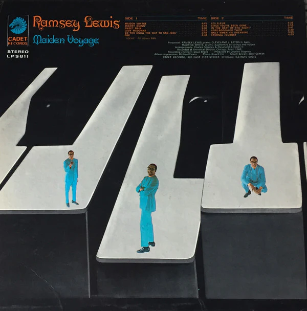 Ramsey Lewis - Maiden Voyage (LP, Album, Ter) (Very Good Plus (VG+)) - Image 2