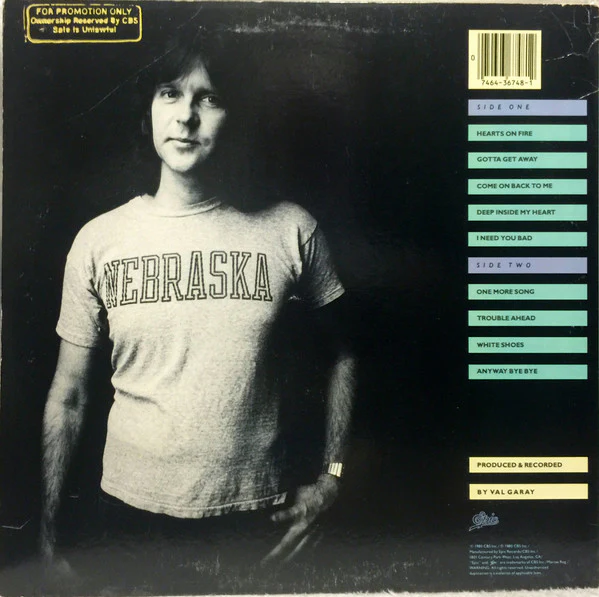 Randy Meisner - One More Song (LP, Album, Pit) (Very Good Plus (VG+)) - Image 2