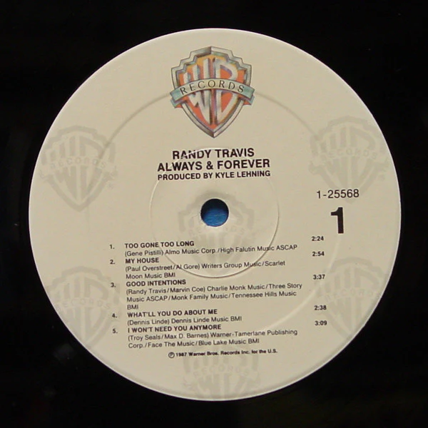 Randy Travis - Always & Forever (LP, Album, Spe) (Near Mint (NM or M-)) - Image 3