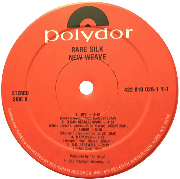 Rare Silk - New Weave (LP, Album, 53 ) (Very Good Plus (VG+)) - Image 4