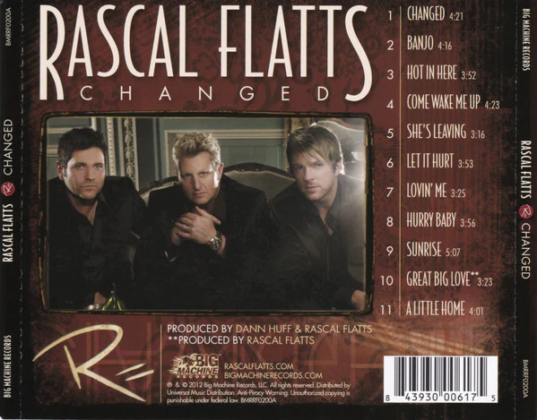 Rascal Flatts - Changed (CD, Album) (Mint (M)) - Image 4