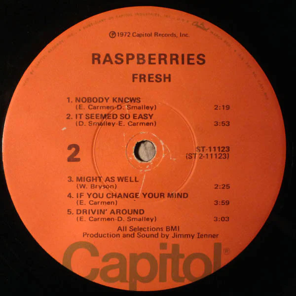 Raspberries - Fresh (LP, Album, Win) (Very Good Plus (VG+)) - Image 4