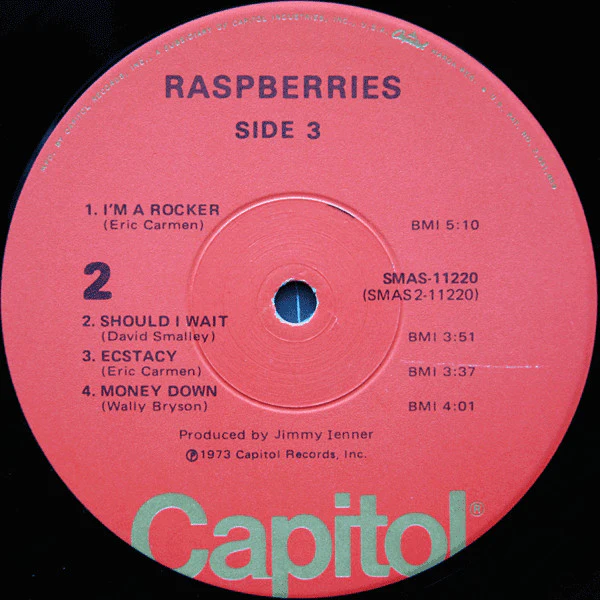 Raspberries - Side 3 (LP, Album, Win) (Very Good (VG)) - Image 5