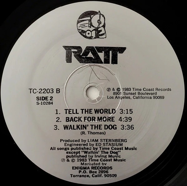 Ratt - Ratt (12", EP, Sil) (Near Mint (NM or M-)) - Image 4