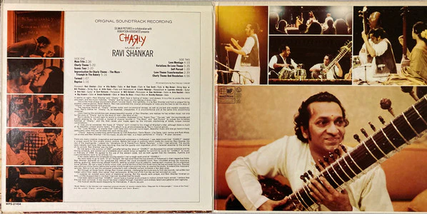 Ravi Shankar - Charly (LP, Album, Ter) (Very Good (VG)) - Image 2