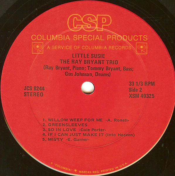 Ray Bryant Trio - Little Susie (LP, Album, RE) (Very Good Plus (VG+)) - Image 4