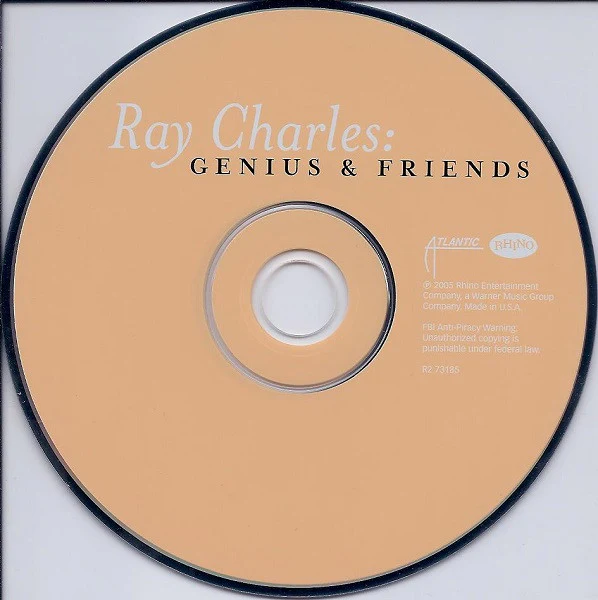 Ray Charles - Genius & Friends (CD, Album, Dig) (Very Good Plus (VG+)) - Image 2