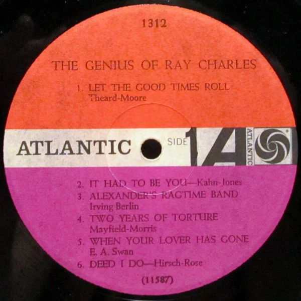 Ray Charles - The Genius Of Ray Charles (LP, Album, Mono, RE, Bla) (Very Good Plus (VG+)) - Image 3