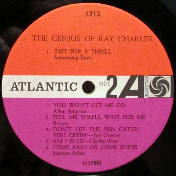 Ray Charles - The Genius Of Ray Charles (LP, Album, Mono, RE, Bla) (Very Good Plus (VG+)) - Image 4