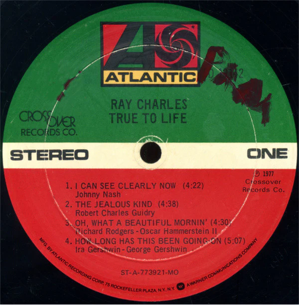 Ray Charles - True To Life (LP, Album, MO ) (Very Good (VG)) - Image 3