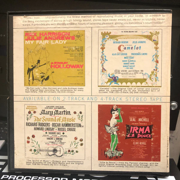 Ray Conniff And His Orchestra & Chorus - Concert In Rhythm (Reel, 4tr Stereo, 7" Reel, Album) (Very Good Plus (VG+)) - Image 4
