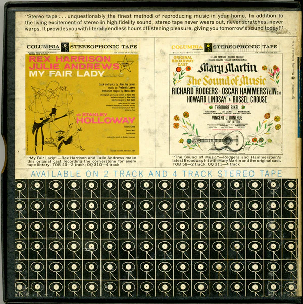Ray Conniff & His Orchestra - 'S Marvelous (Reel, 4tr Stereo, 7" Reel) (Very Good (VG)) - Image 2