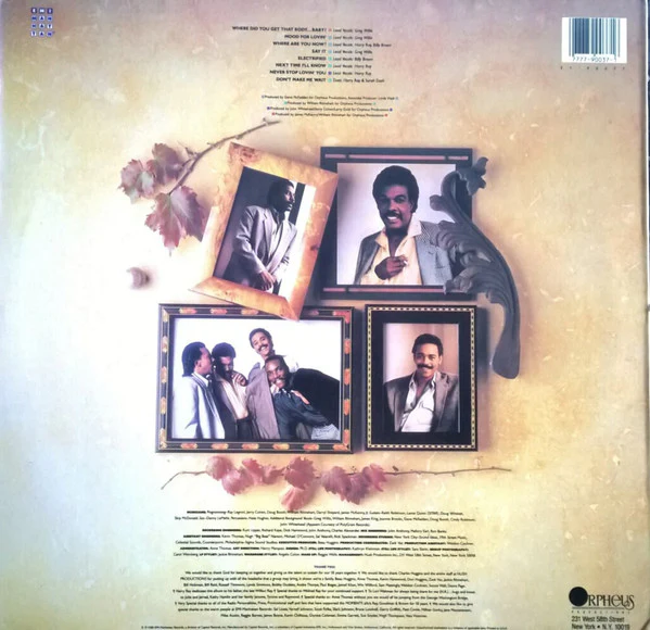 Ray, Goodman & Brown Introducing Greg Willis - Mood For Lovin' (LP, Album) (Good (G)) - Image 2