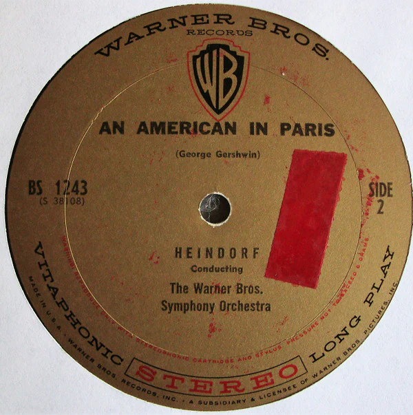 Ray Heindorf - Rhapsody In Blue / An American In Paris (LP, Album) (Very Good Plus (VG+)) - Image 4