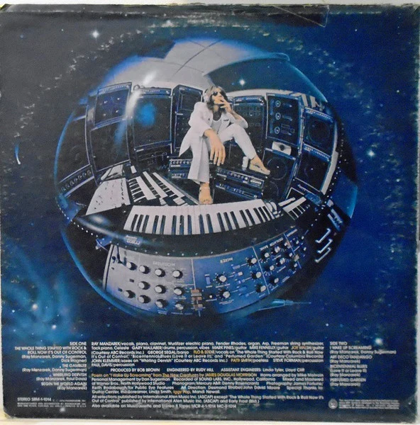 Ray Manzarek - The Whole Thing Started With Rock & Roll Now It's Out Of Control (LP, Album, Ter) (Near Mint (NM or M-)) - Image 2