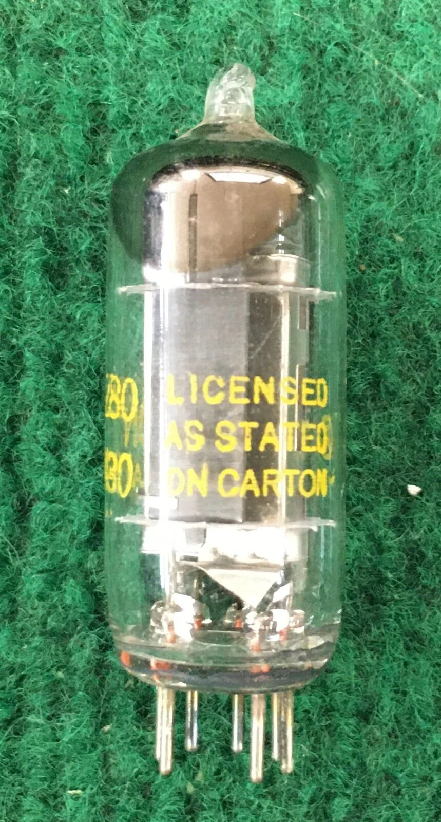 Raytheon * 6AH6 Tube * Tested 115 - Image 3