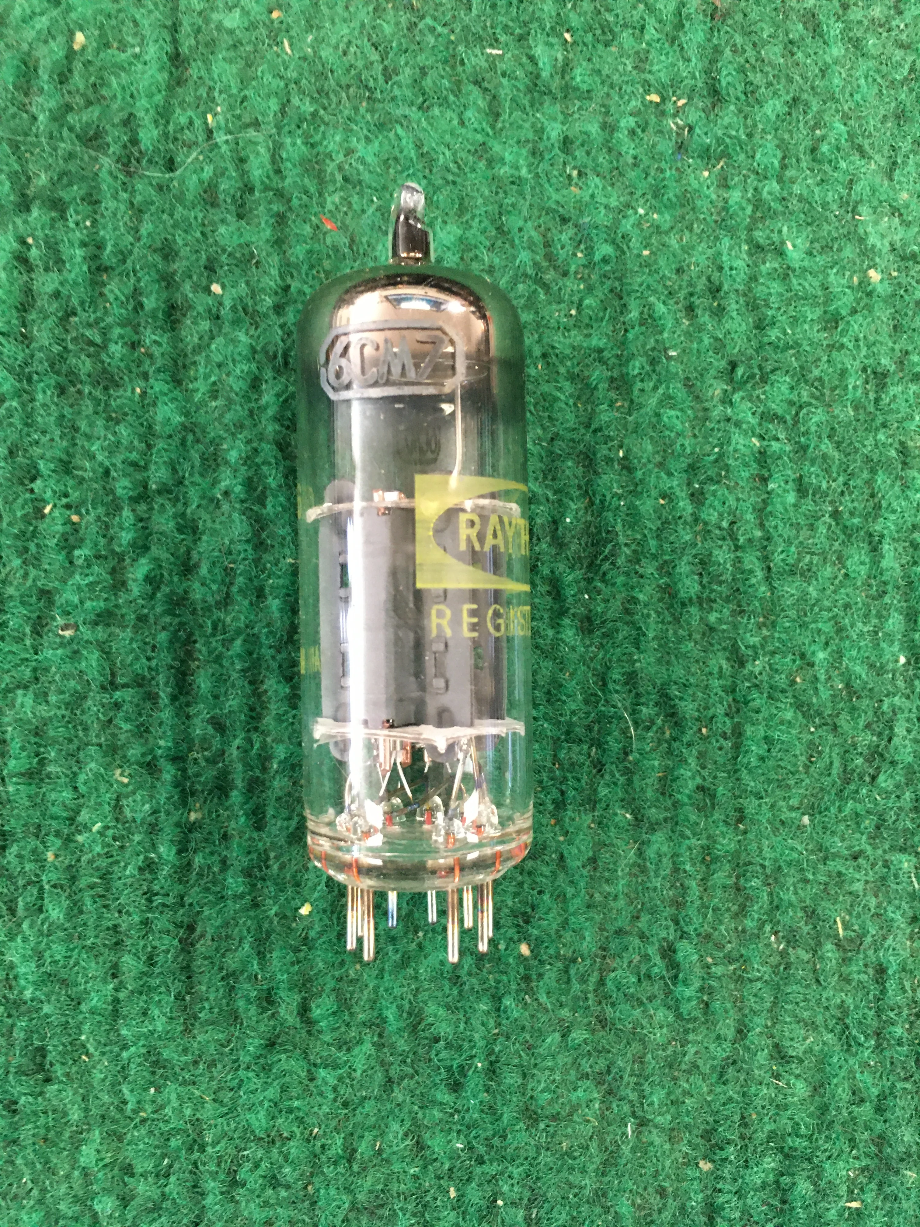 Raytheon 6CM7 Vacuum Tube * Tested 90/99 - Image 2