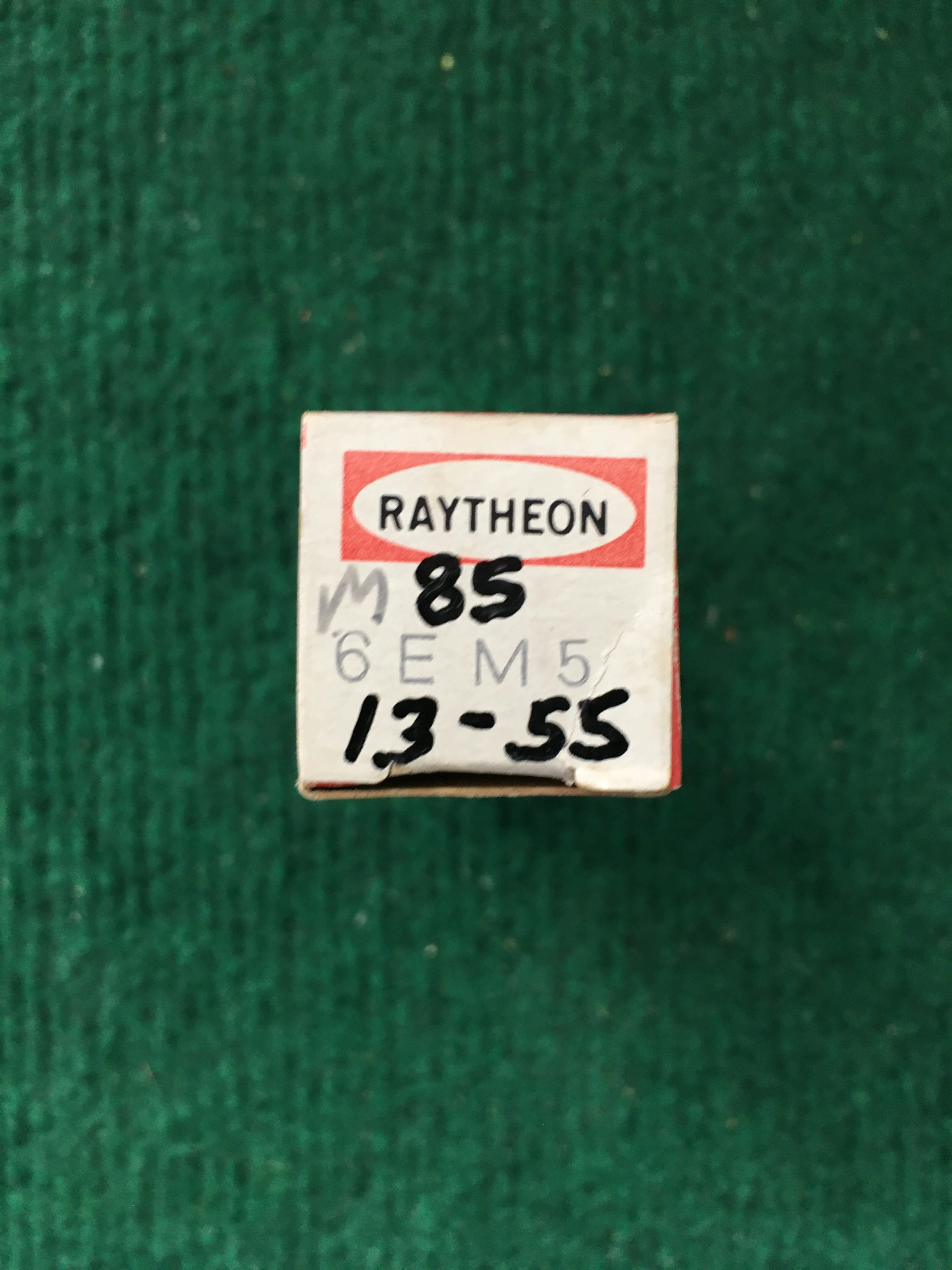 Raytheon 6EM5 Vacuum Tube * Tested 85%