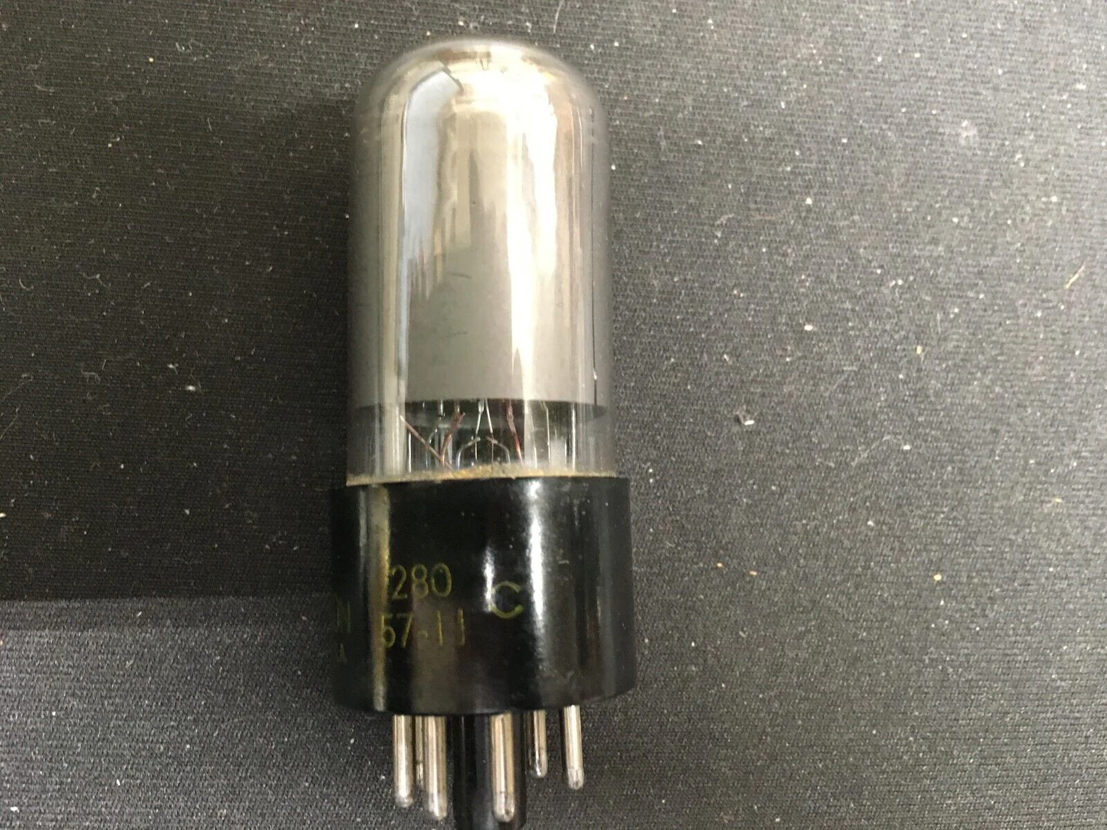 Raytheon 6V6GT Vacuum Tube * Gray Glass - Image 3