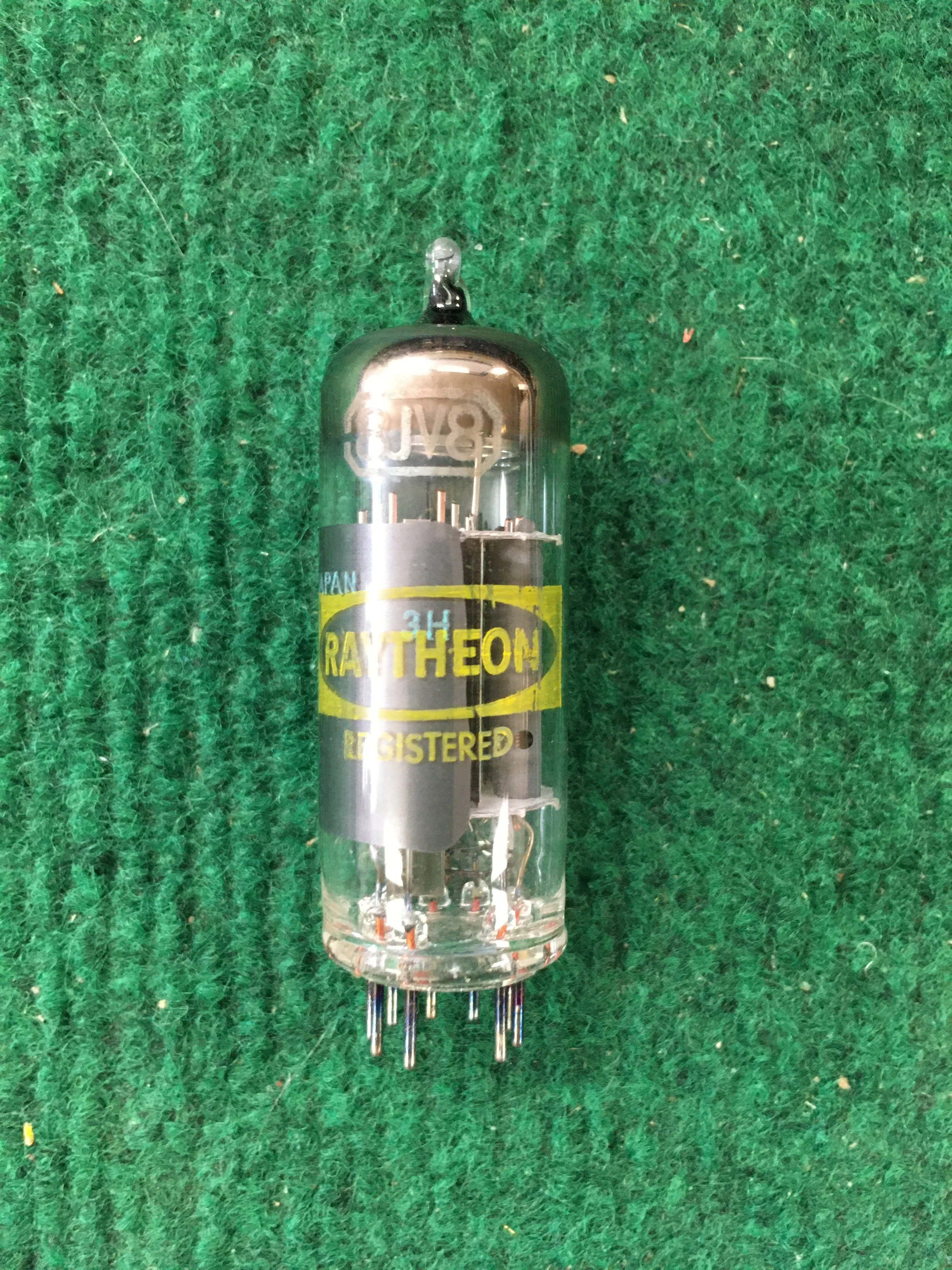Raytheon 8JV8 Vacuum Tube * Tested 95/90% - Image 2
