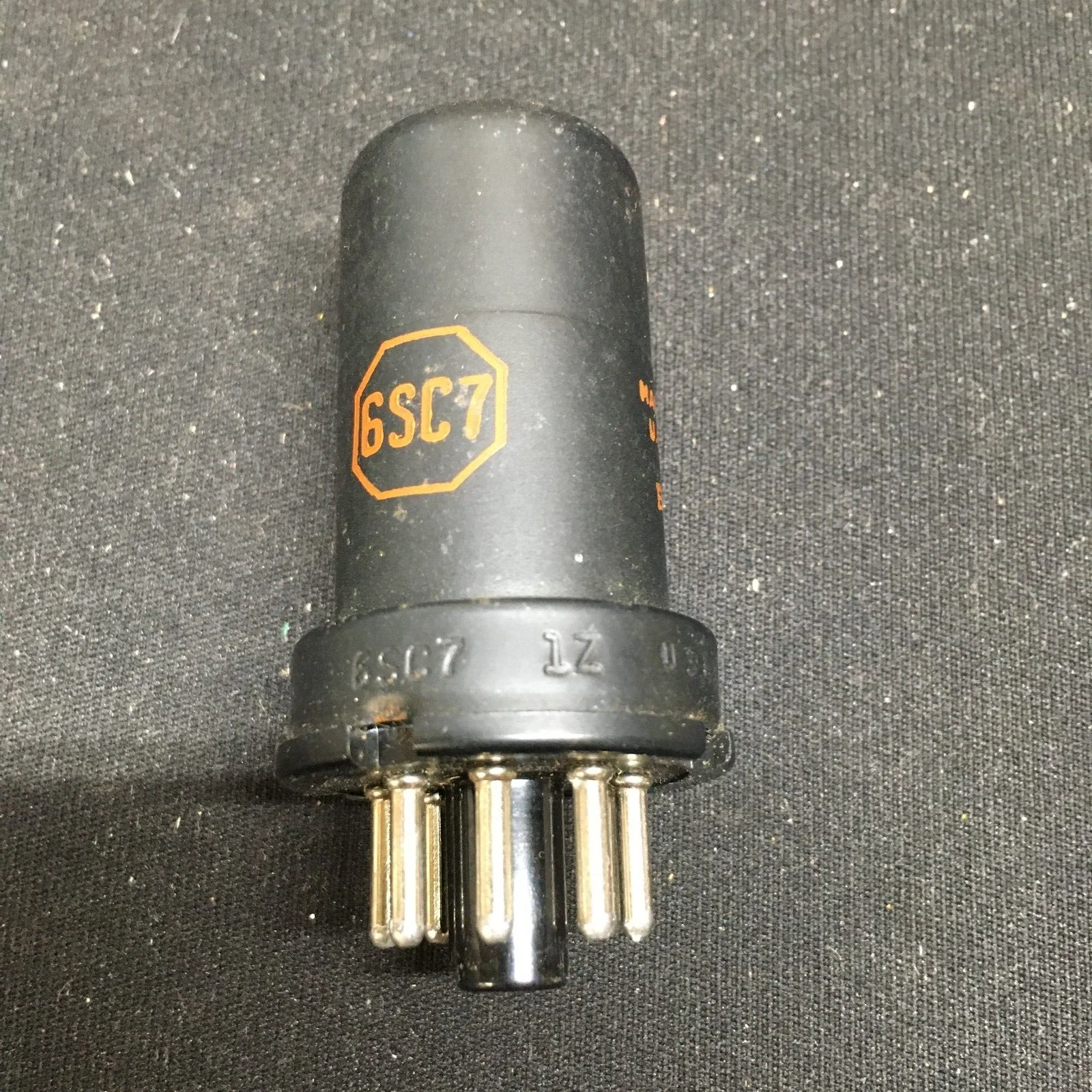 RCA 12SC7 (Metal) Vacuum Tube * Tested 85/80% - Image 3