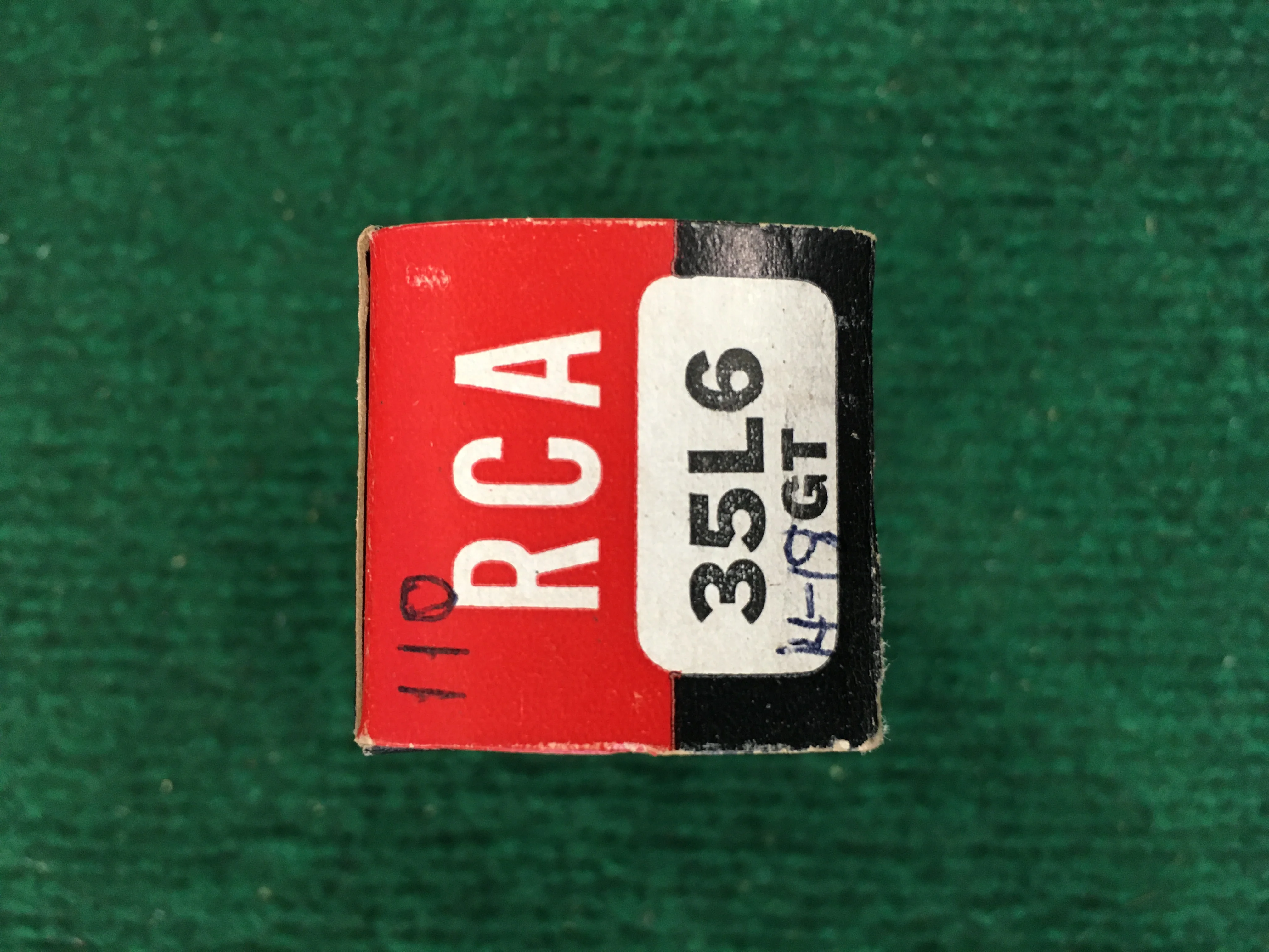 RCA 35L6GT Vacuum Tube * Tested 110