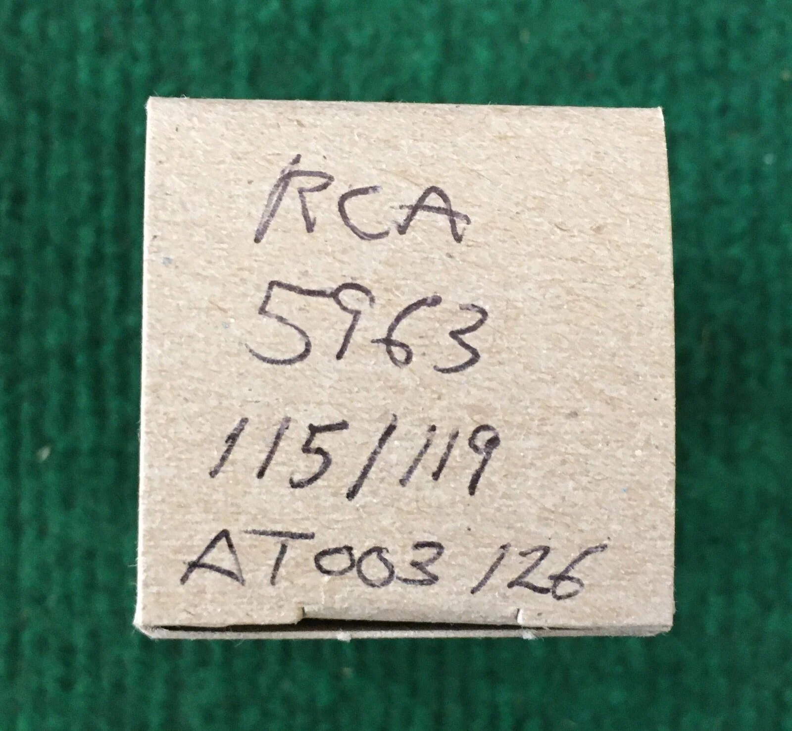 RCA * 5963 Tube * Tested 115/119