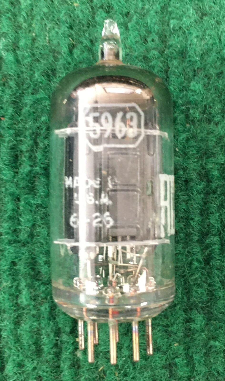 RCA * 5963 Tube * Tested 125/120 - Image 2