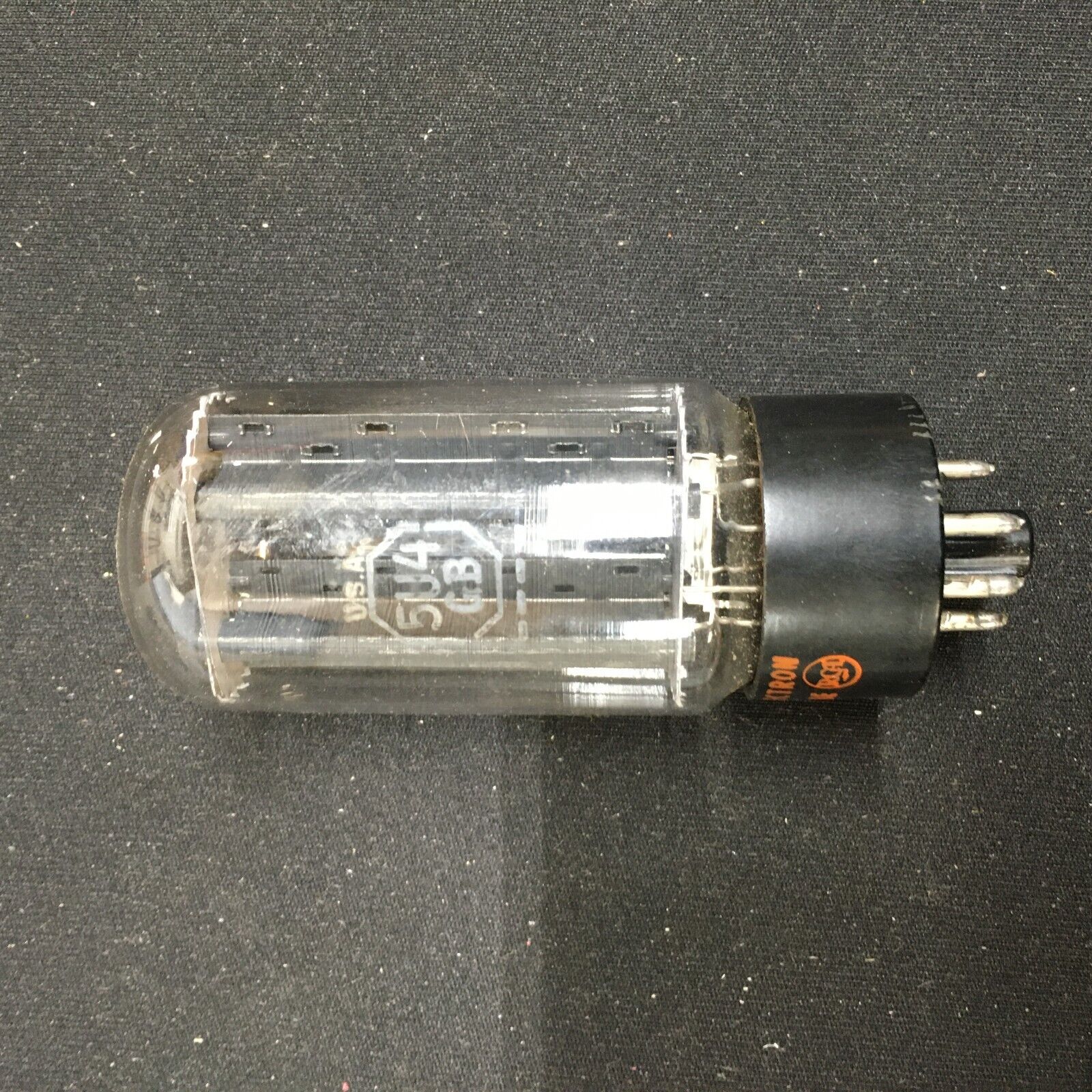 RCA 5U4GB Tube * Tested 115/115 - Image 3