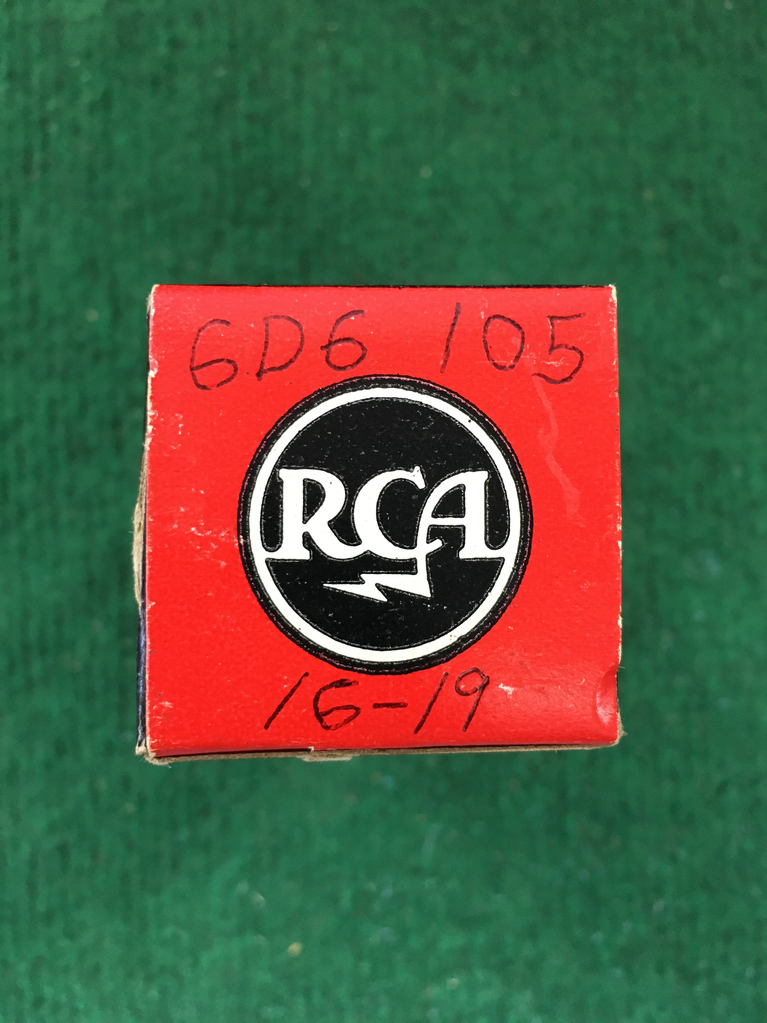 RCA 6D6 Vacuum Tube * Tested 105