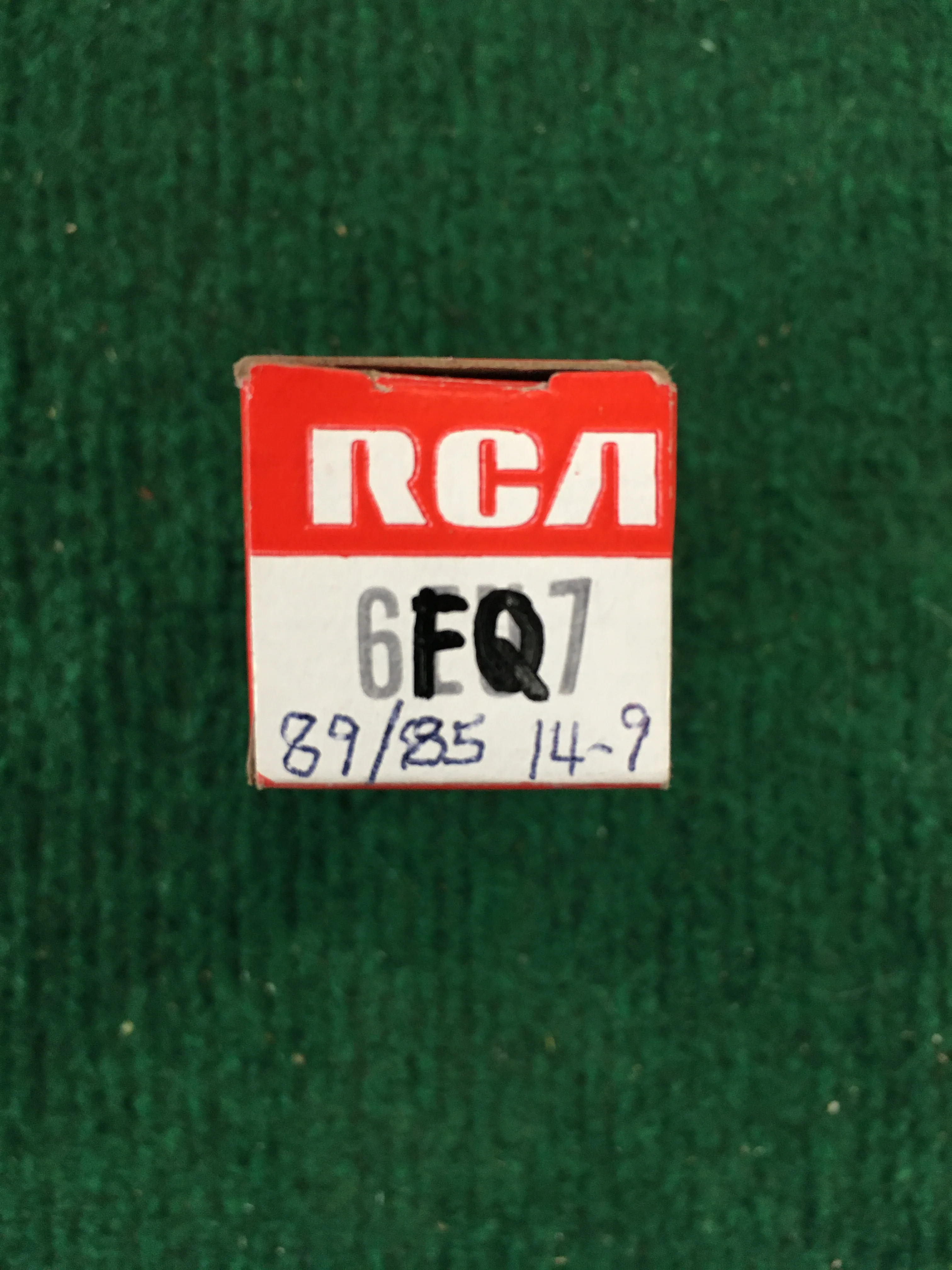 RCA 6FQ7 Vacuum Tube * Tested 89/85