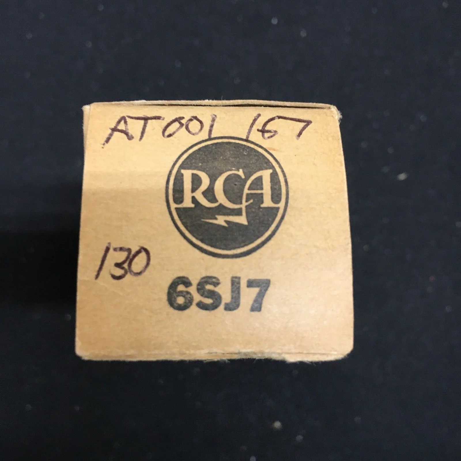 RCA 6SJ7 (Metal) Vacuum Tube * Tested 130%