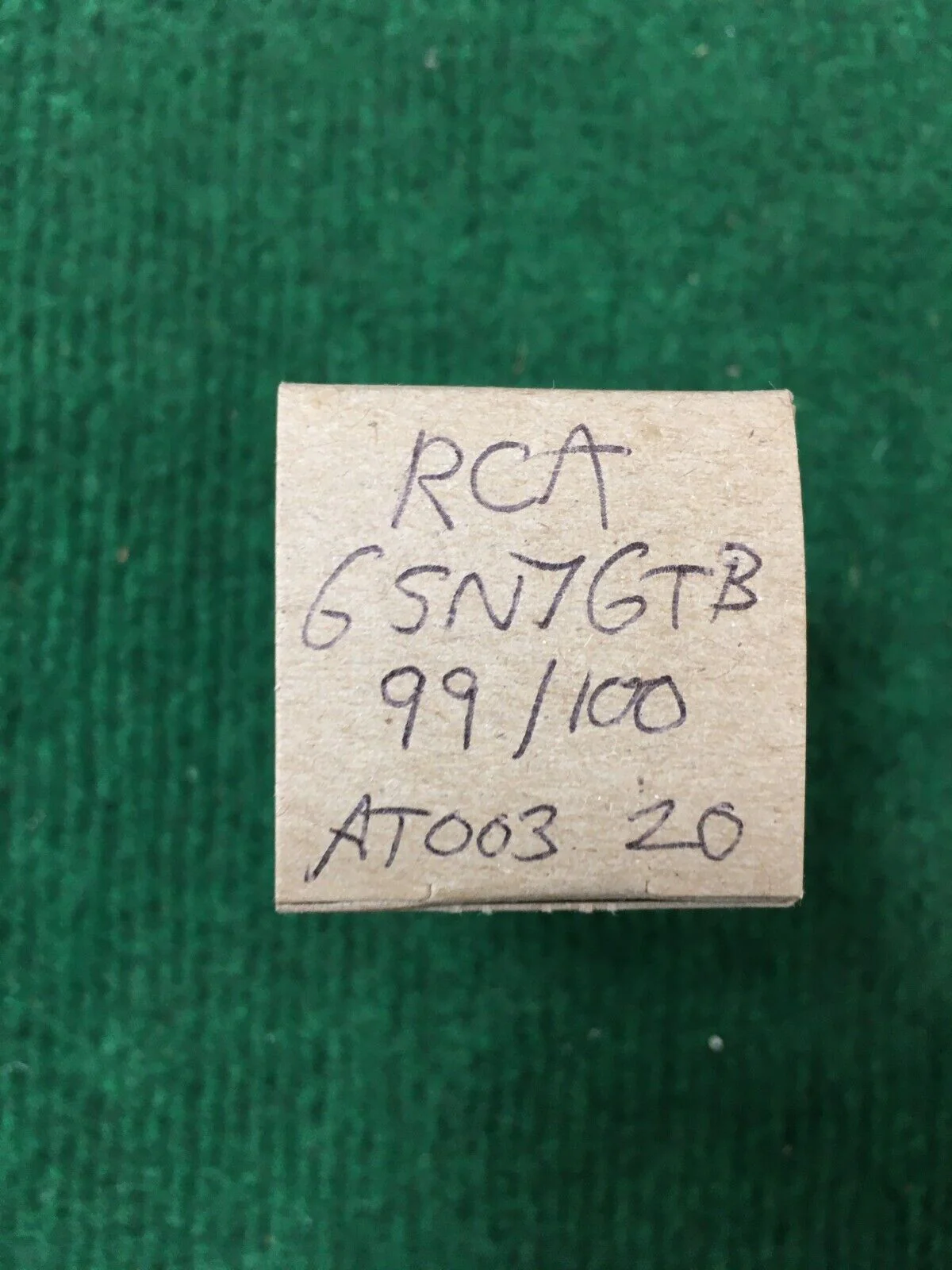 RCA 6SN7GTB  Vacuum Tube * Tested 99%/100%
