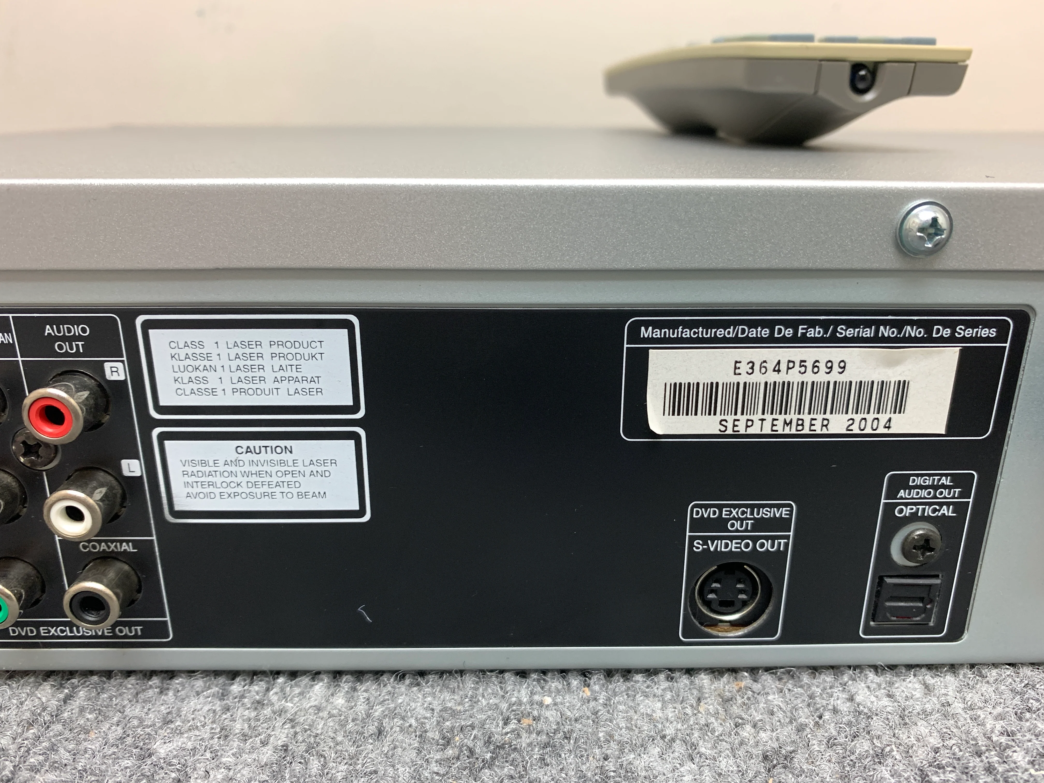 RCA DRC-6300N VHS Video Cassette Recorder HQ & DVD Player * Remote - Image 14
