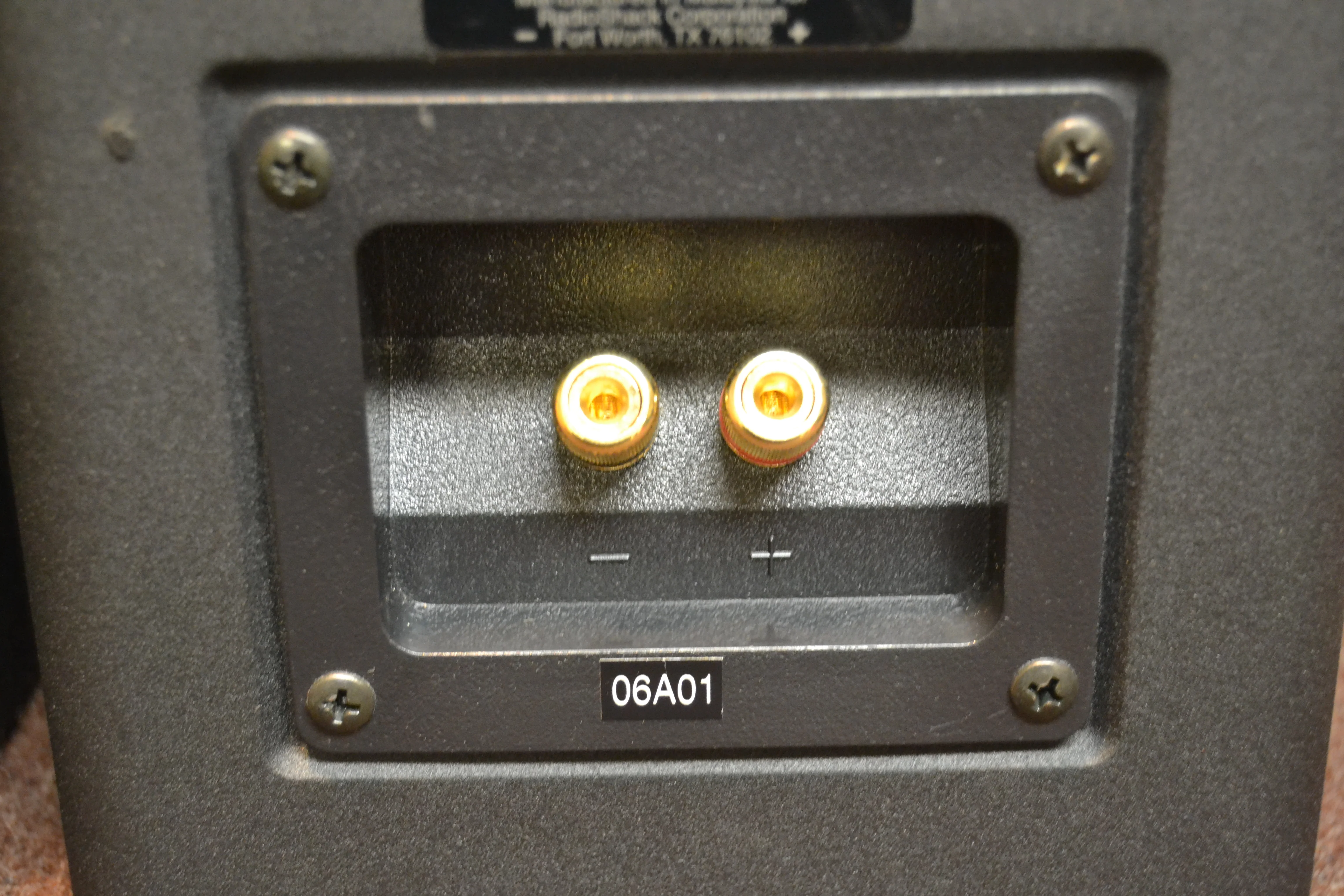 RCA / Optimus 40-5037 Linaeum Ribbon Tweeter Stereo Bookshelf Speakers - Image 3