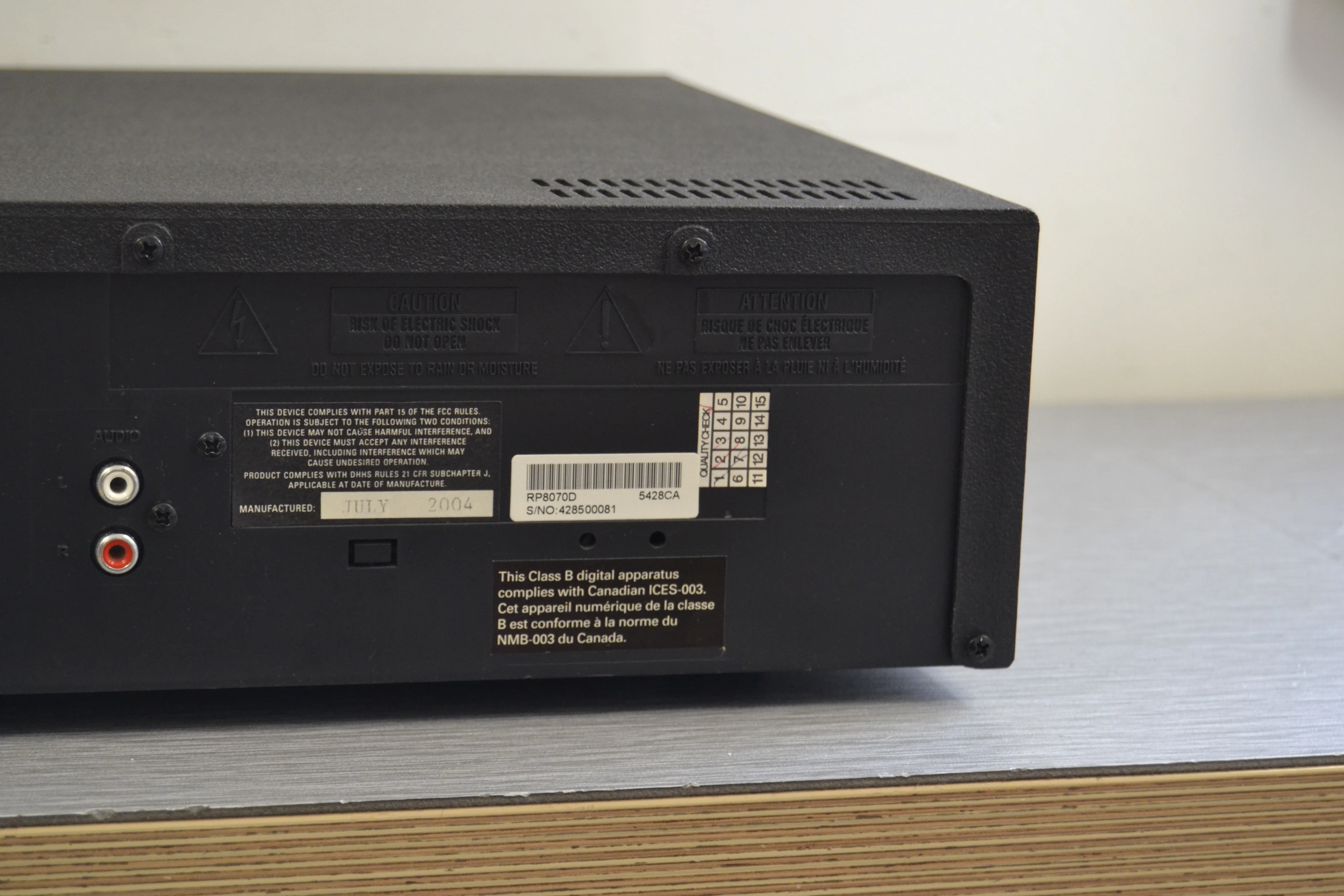 RCA RP-8070D Cd Changer * 5 Discs - Image 13