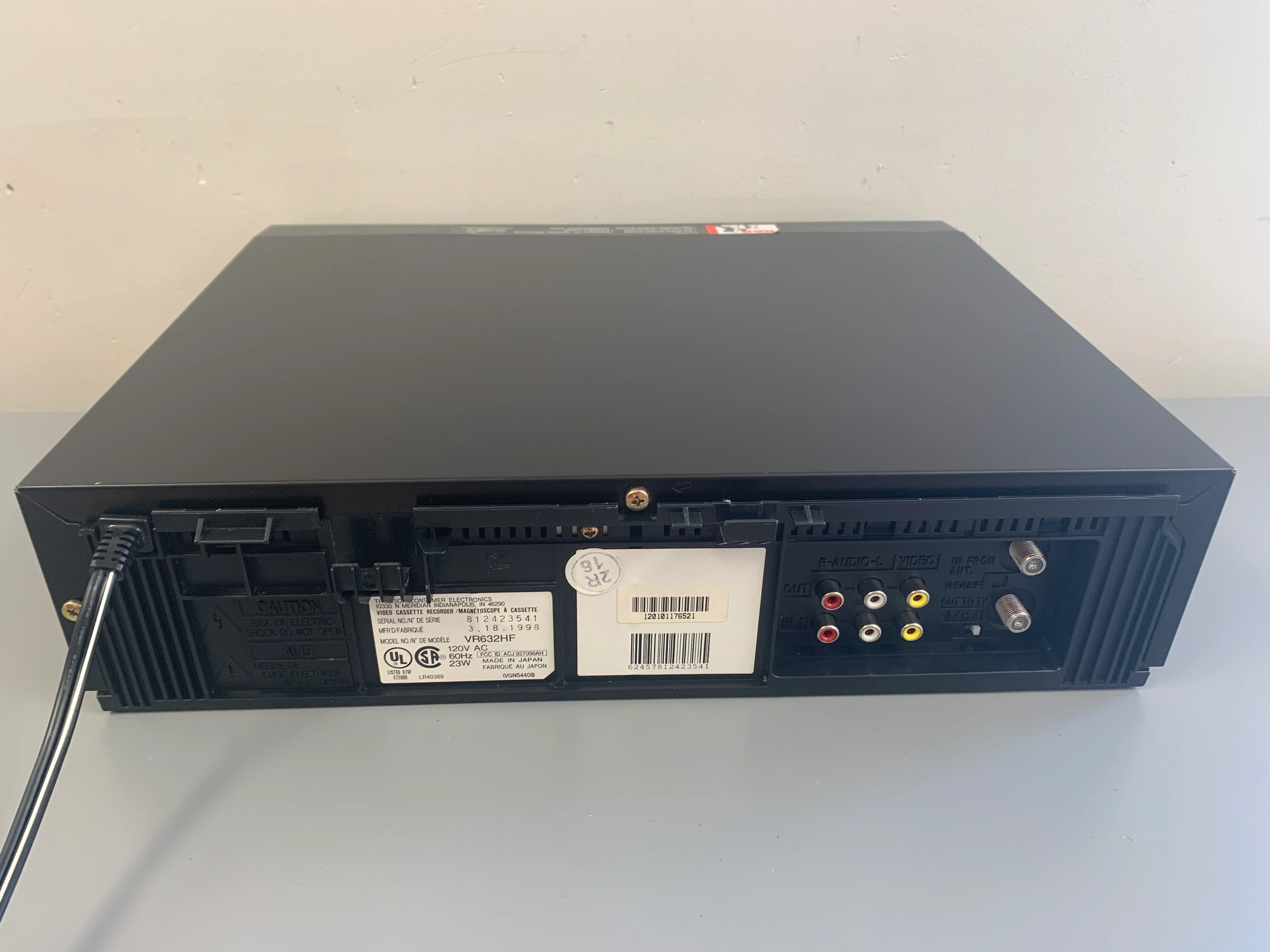 RCA VR622HF 4-Head Hi-Fi VCR - Image 10