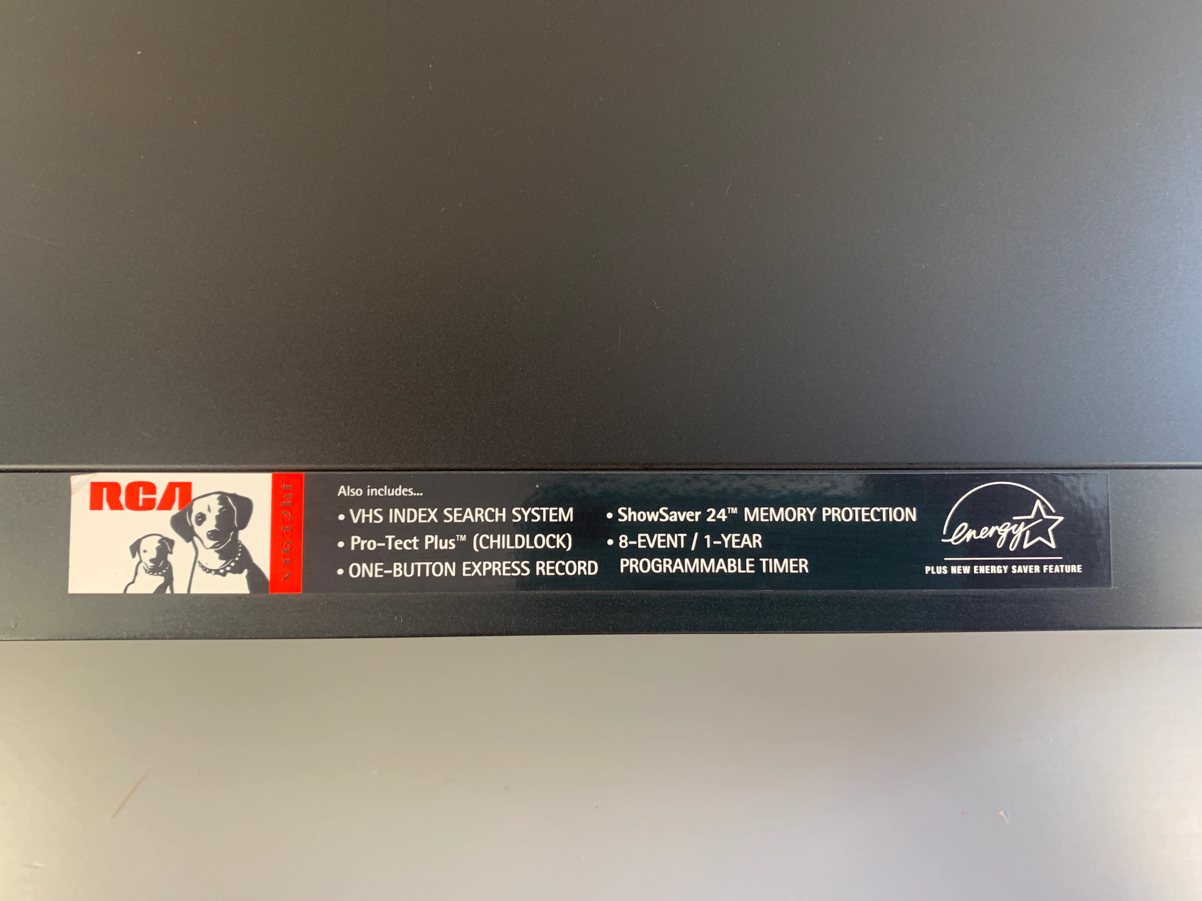 RCA VR622HF 4-Head Hi-Fi VCR - Image 9