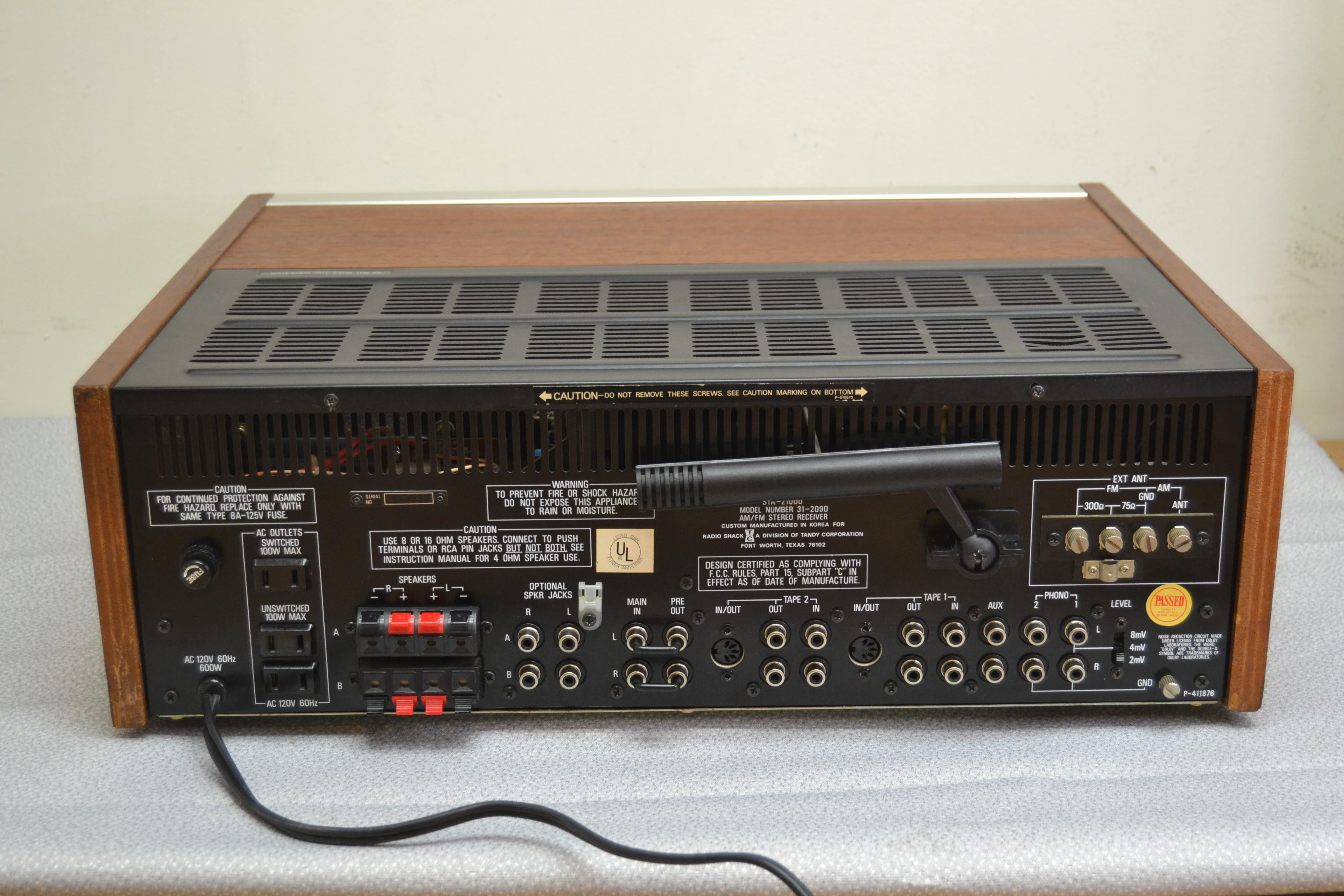 Realistic STA-2100D Stereo Receiver * 120W RMS * 1979 - Image 13