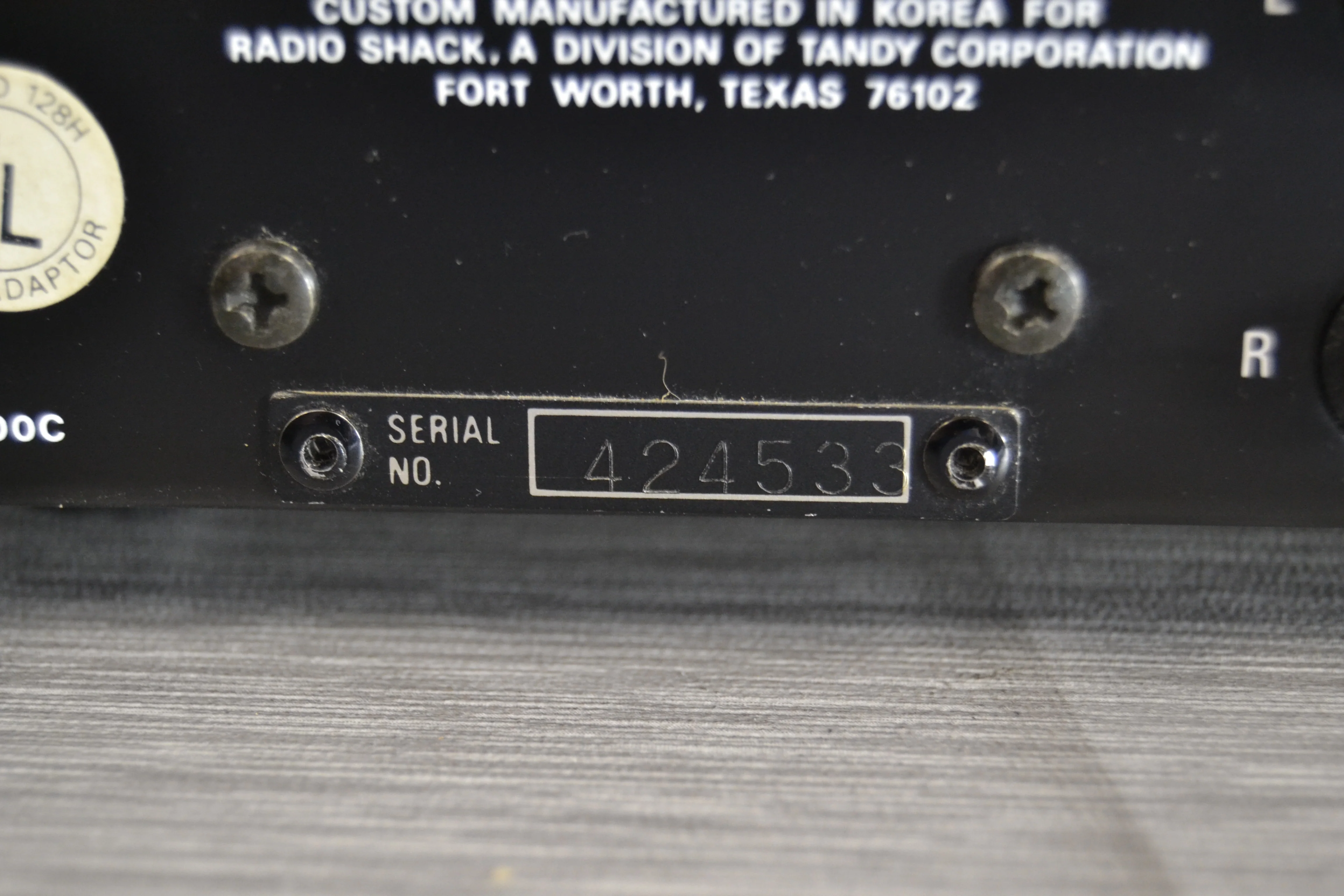 Realistic 32-1200A Stereo Mixing Console * 2 Analog Phono Inputs - Image 14