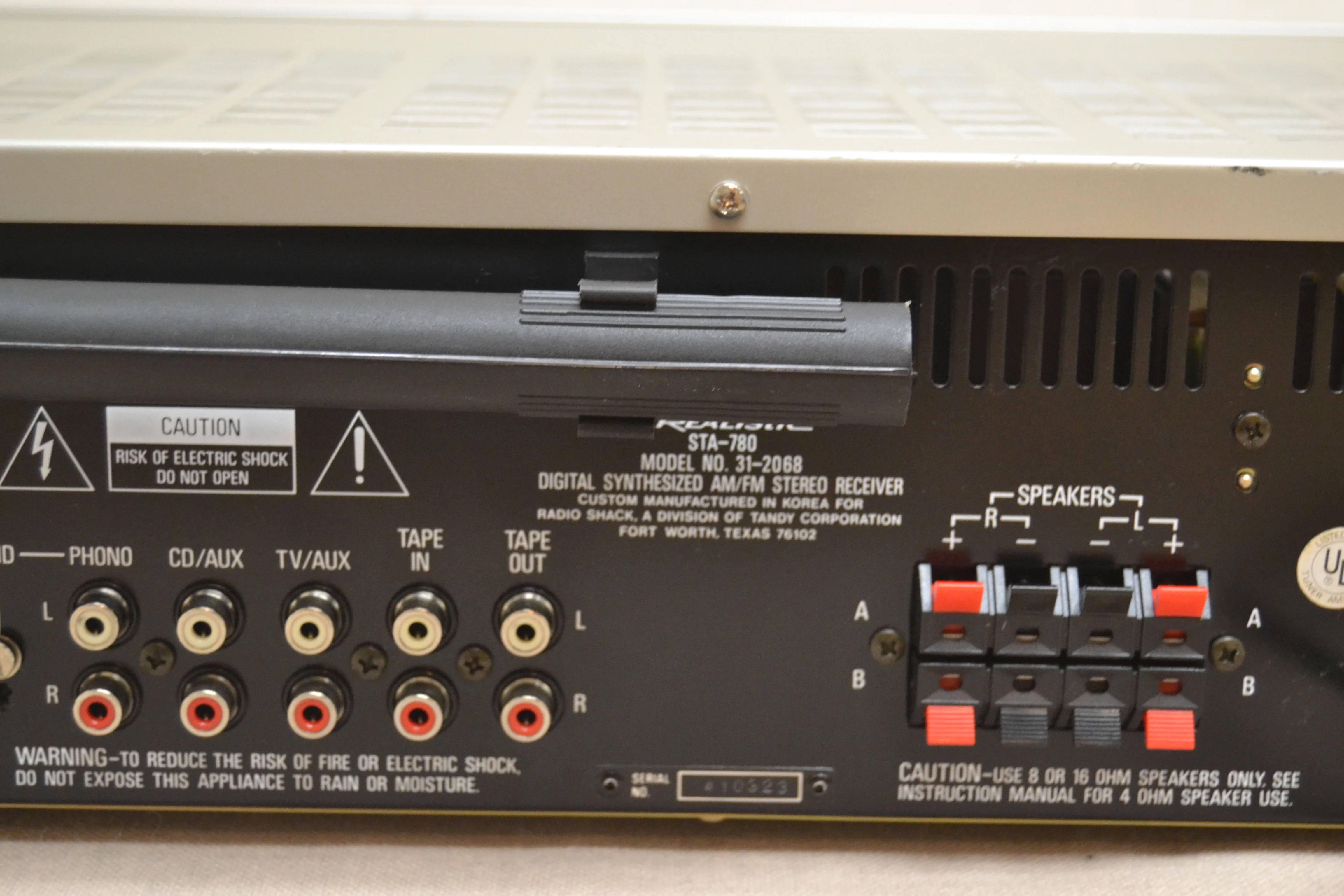 Realistic STA-780 Stereo Receiver * 48W RMS * 1985 - Image 11