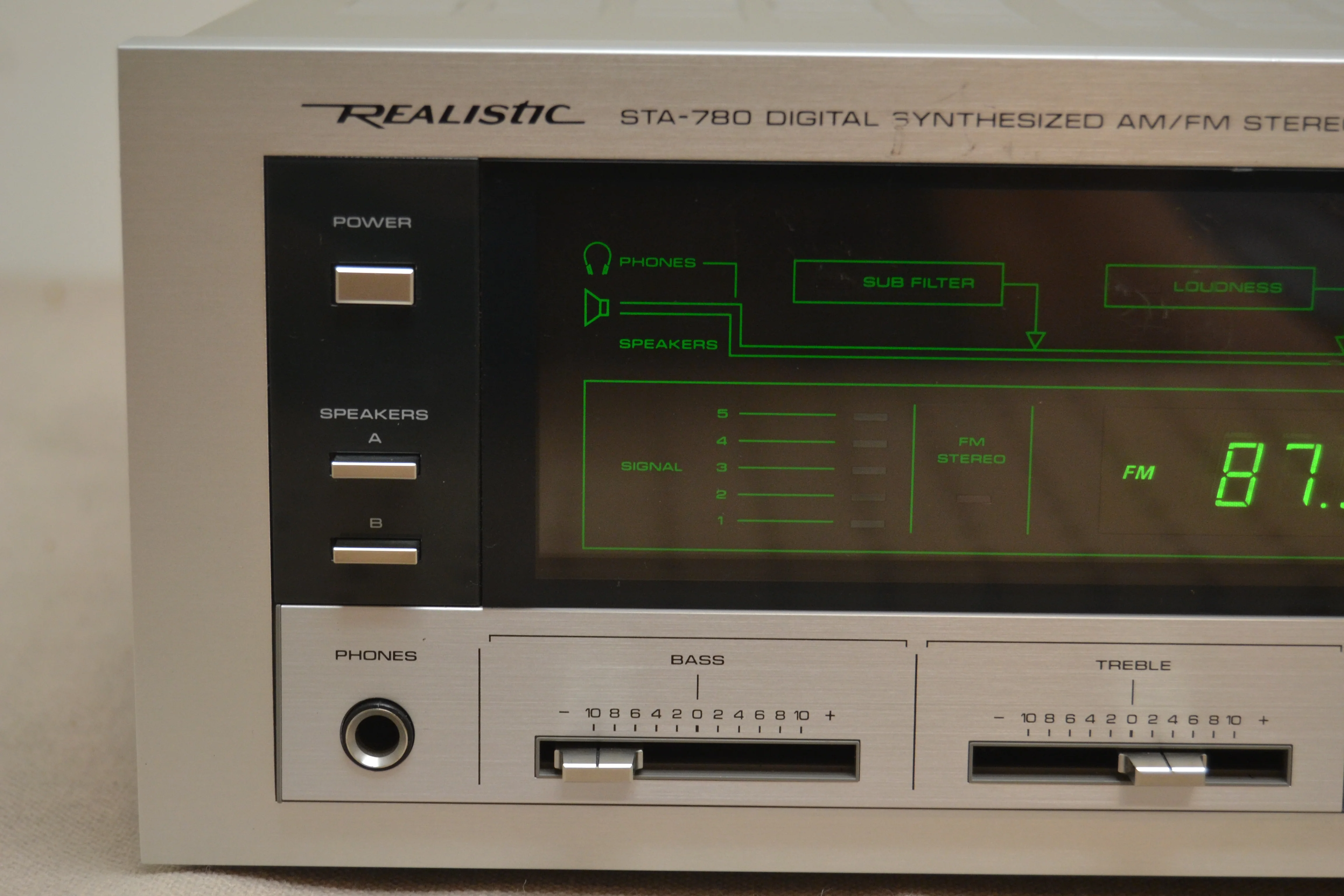 Realistic STA-780 Stereo Receiver * 48W RMS * 1985 - Image 2