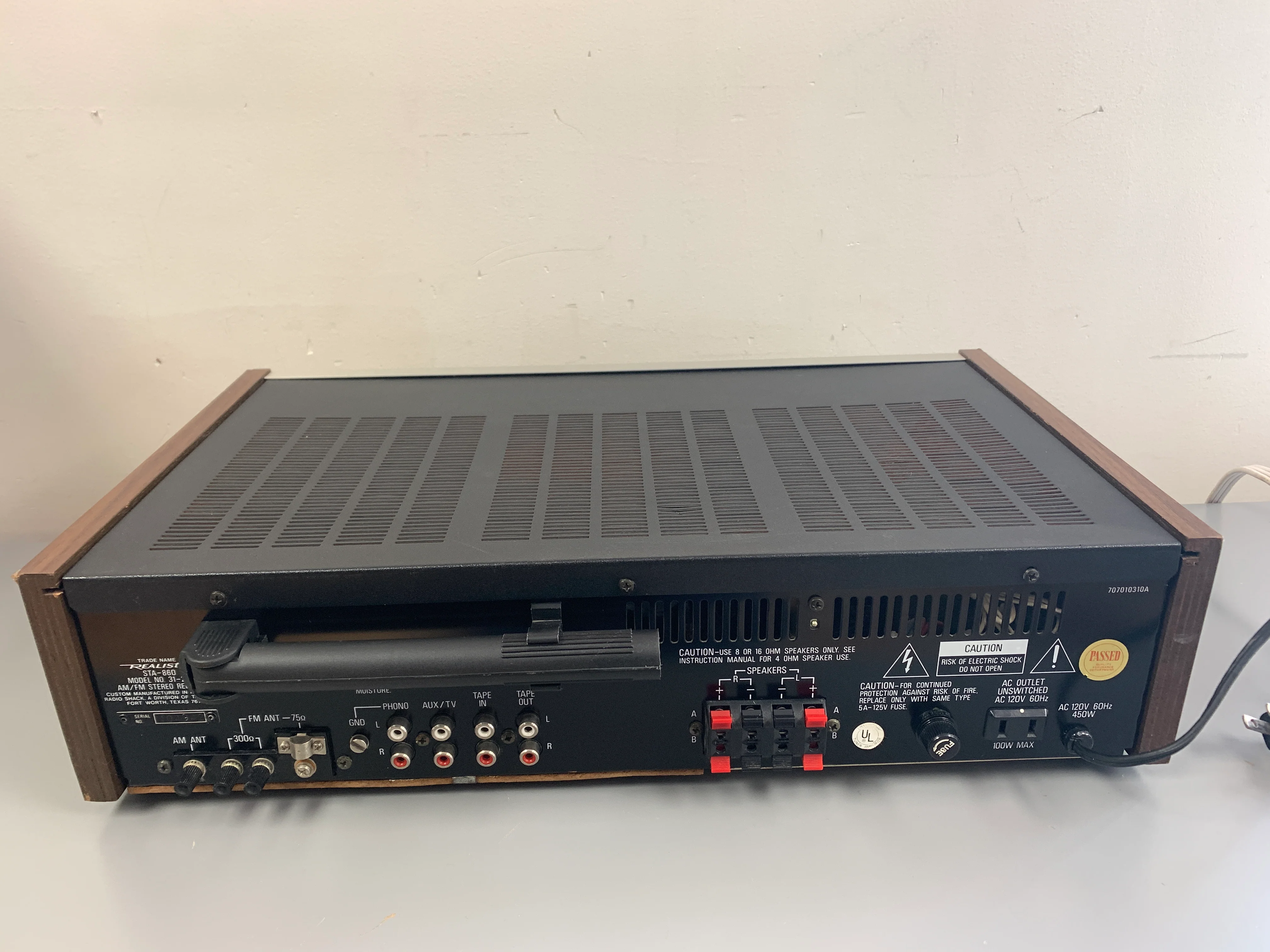 Realistic STA-860 Stereo receiver * 65W * 1984 - Image 8