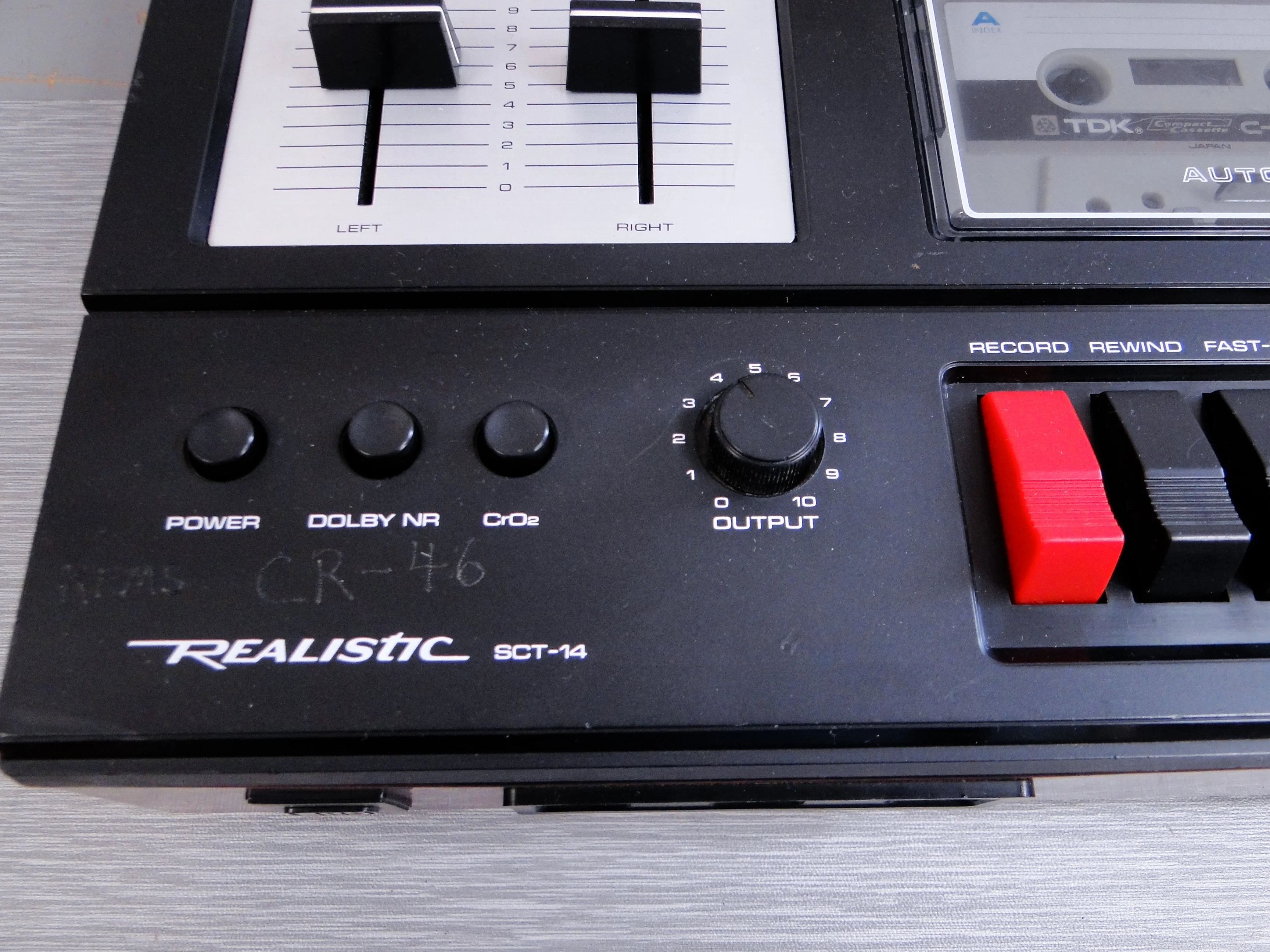 Realistic STC-14 Stereo Cassette Deck - Image 3