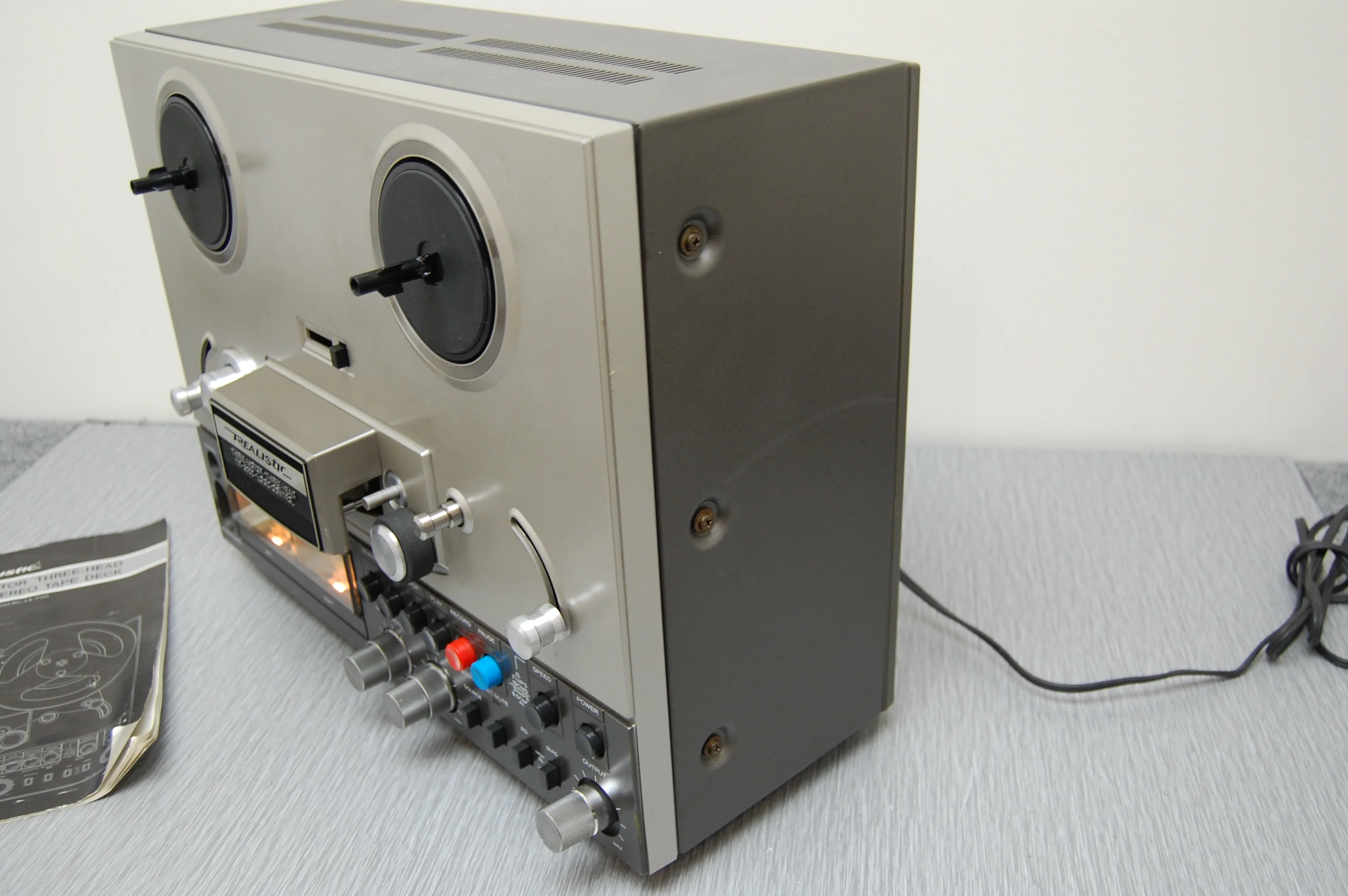 Realistic TR-3000 Reel to Reel Recorder * Three Heads * Manual * Fully Serviced - Image 11