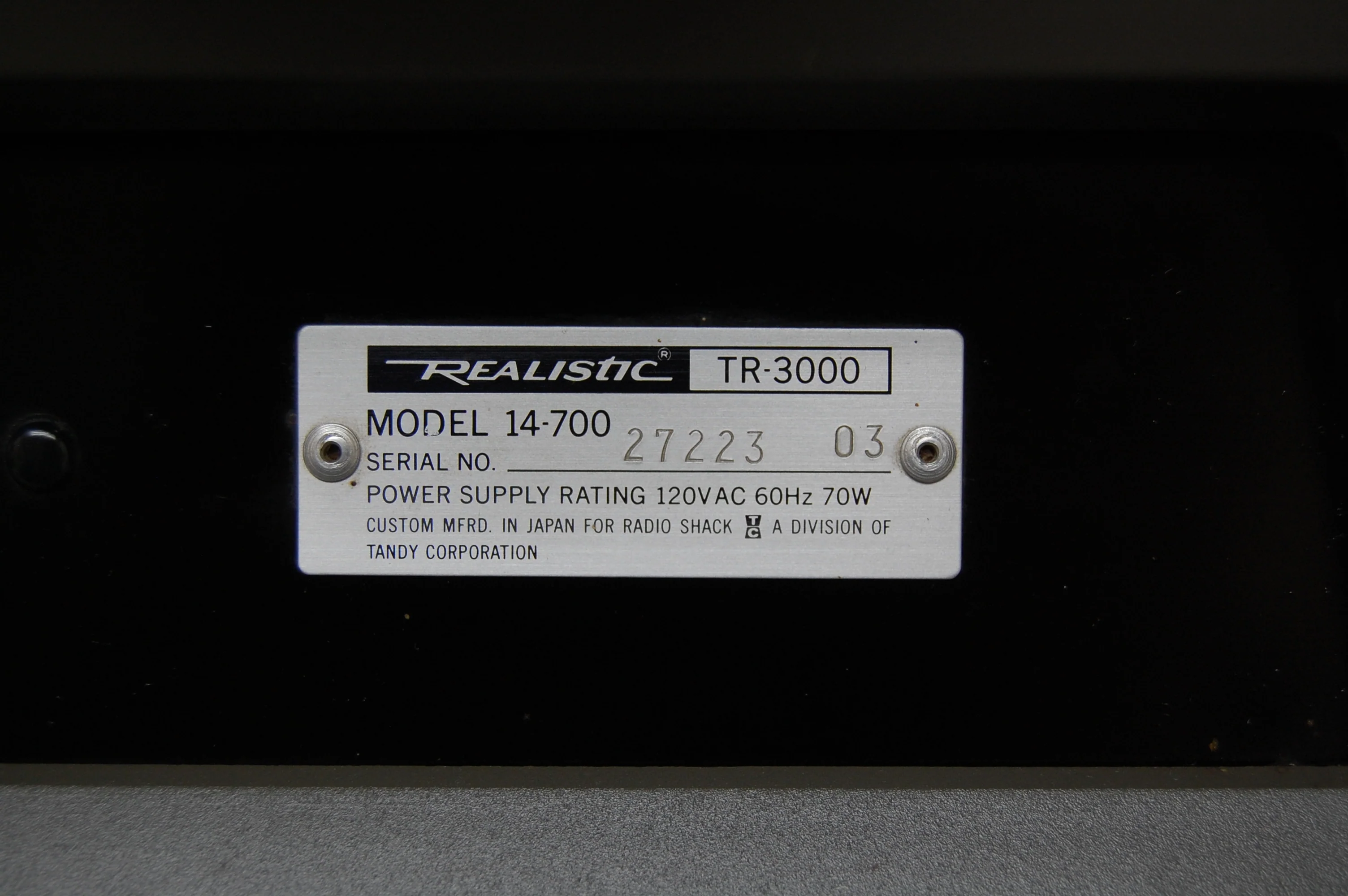 Realistic TR-3000 Reel to Reel Recorder * Three Heads * Manual * Fully Serviced - Image 14