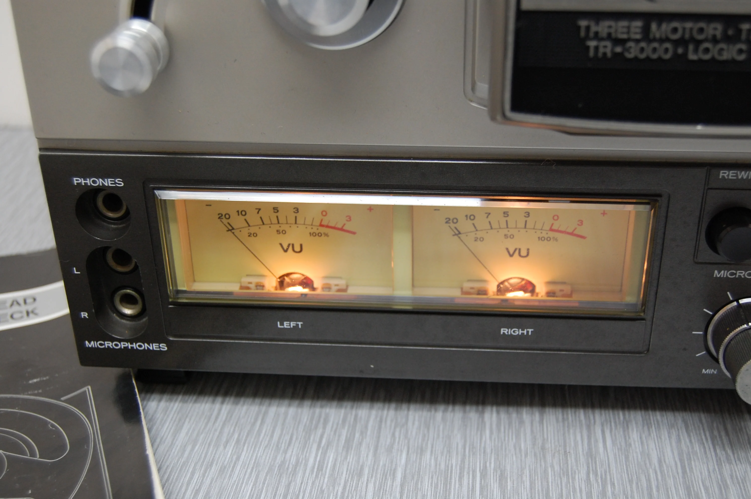 Realistic TR-3000 Reel to Reel Recorder * Three Heads * Manual * Fully Serviced - Image 7